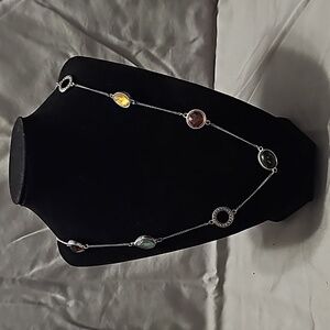 Necklace with‎ multi color beads